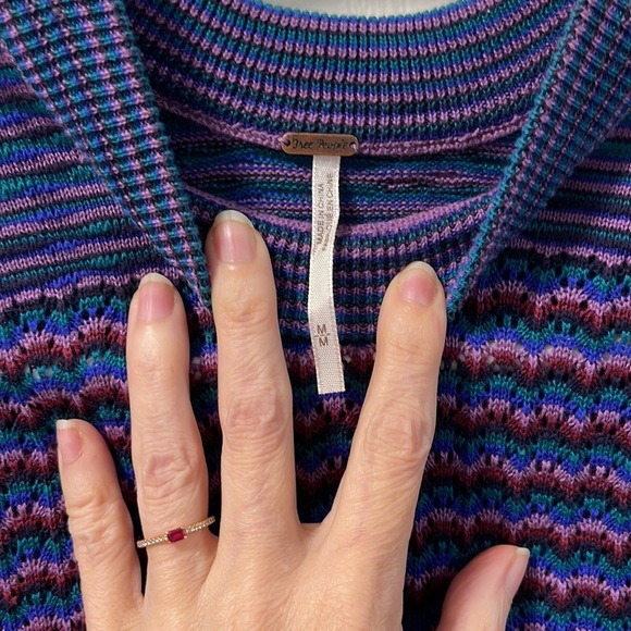 Dress by Free People. Size M. ๐๐๐ Lightweight sweater dress. NWT. - Picture 6 of 13